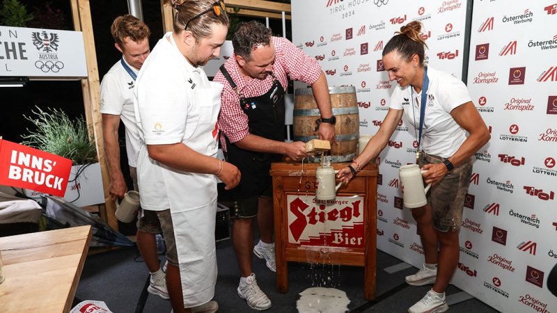 Party im Austria House! Olympia-Helden lassen es krachen