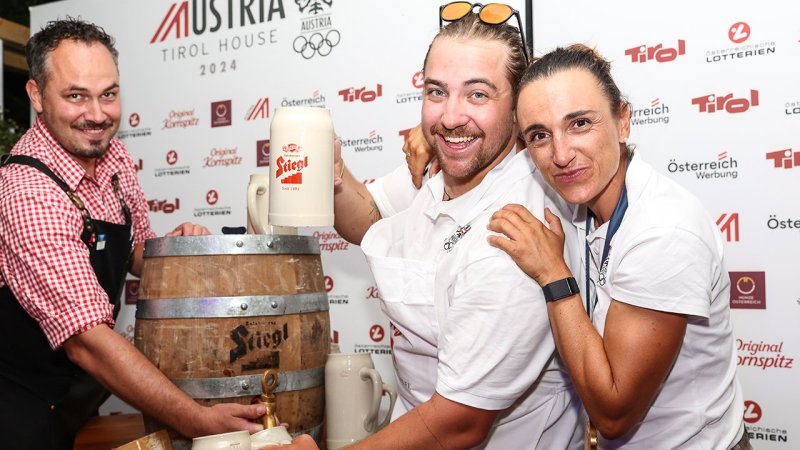 Party im Austria House! Olympia-Helden lassen es krachen