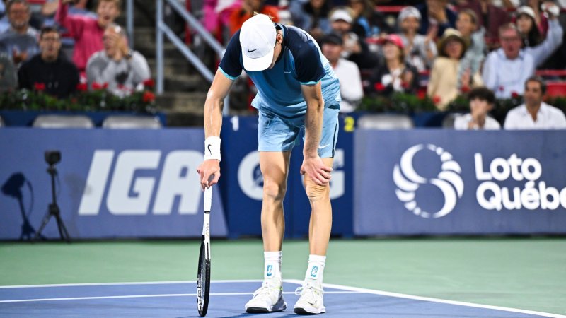 Angeschlagener Sinner unterliegt Rublev in Montreal