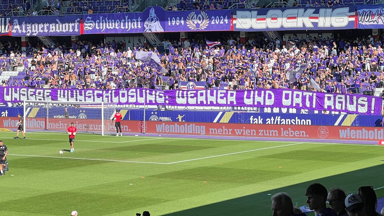 Austria-Fans fordern: "Werner und Orti raus!"