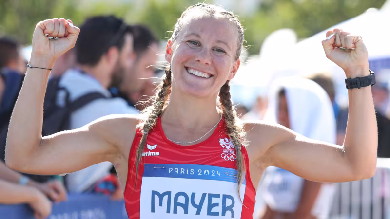 Julia Mayer läuft österreichischen Marathon-Rekord