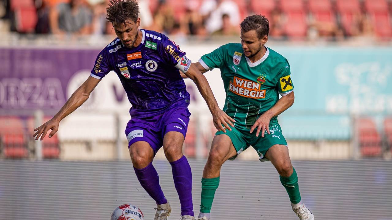 Rapid verpasst Sieg gegen zehn Klagenfurter