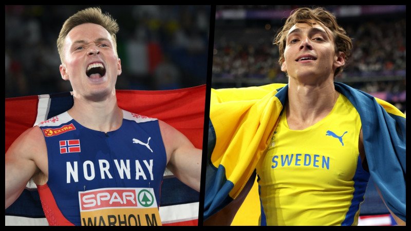 Duplantis und Warholm mit etwas anderem Duell