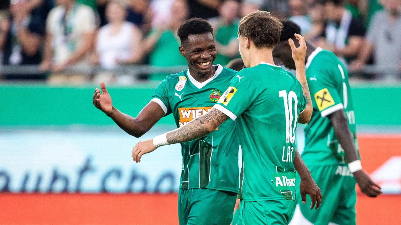 Souveräne Vorstellung: Rapid steht im EL-Playoff