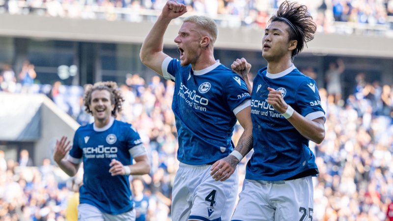 Bielefeld kickt Hannover - Aachen verpasst Sensation knapp