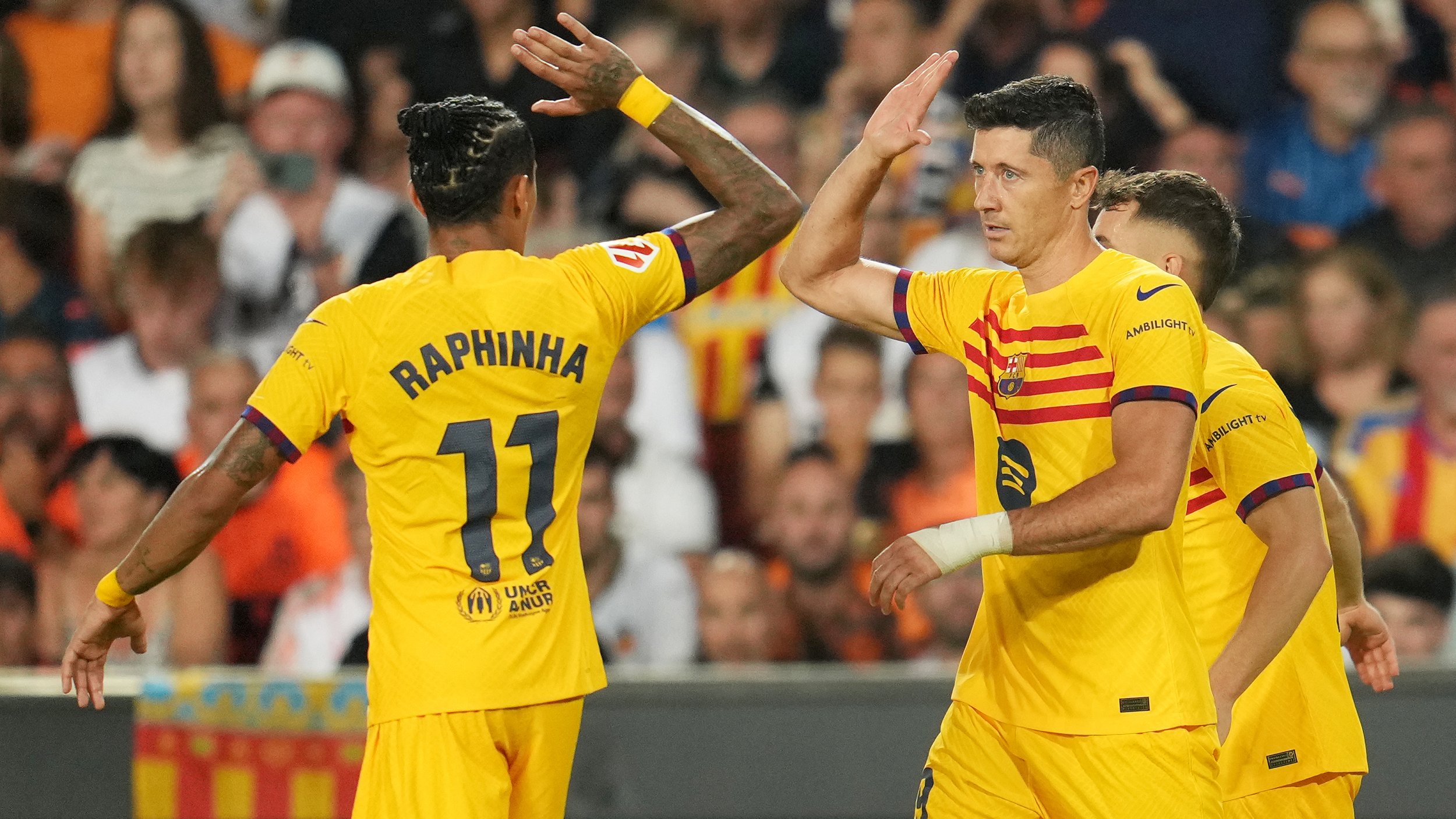 Lewandowski dreht Barca-Rückstand im Alleingang