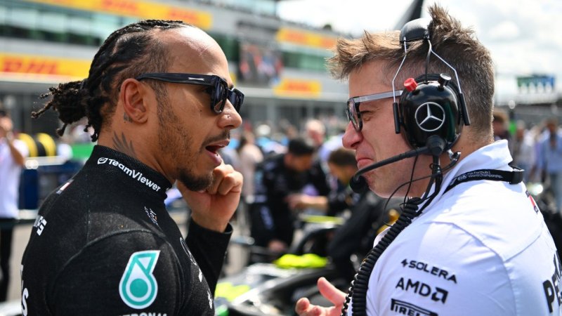 Beförderung für Hamiltons Renningenieur "Bono"