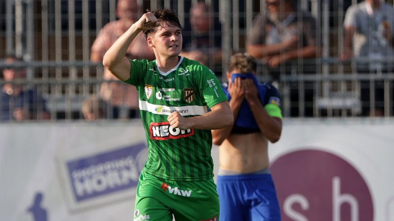 Austria Lustenau schockt Horn am letzten Drücker