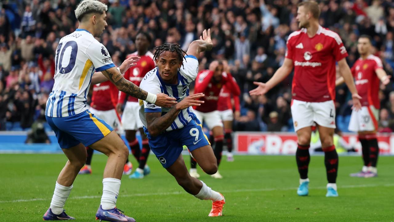 Traumstart für Hürzeler! Brighton bezwingt <a href='/de/daten/news/fussball/manchester-united/' class='tag'>Manchester United</a>