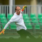 ÖFB-Goalie bekommt nach Zusammenprall blaues Auge