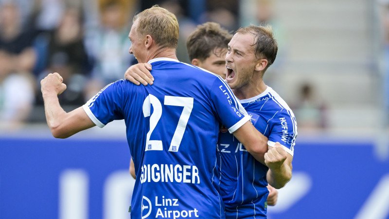 Blau-Weiß Linz feiert deutlichen Heimsieg gegen Rapid