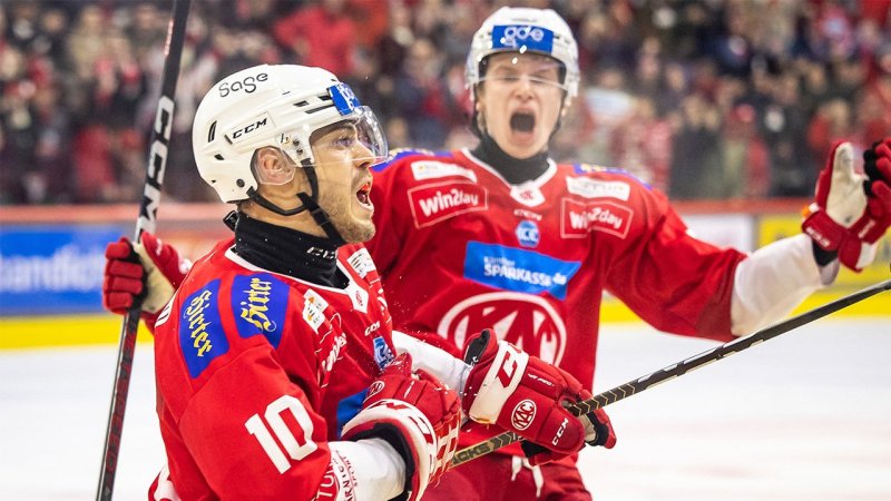KAC überrollt Ljubljana im finalen Heimspiel der Saison