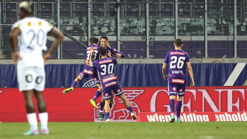Austria setzt Heimserie gegen Altach mit viel Zittern fort