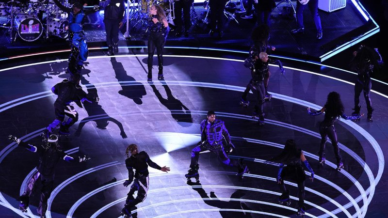 DIASHOW: Die besten Bilder der Halftime-Show der Super Bowl