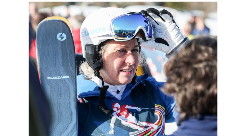 "Klassentreffen" der Ski-Legenden - Bilder aus Saalbach