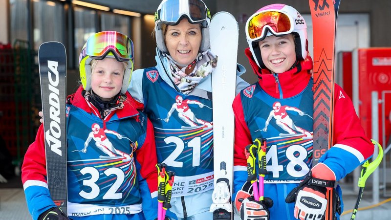 "Klassentreffen" der Ski-Legenden - Bilder aus Saalbach