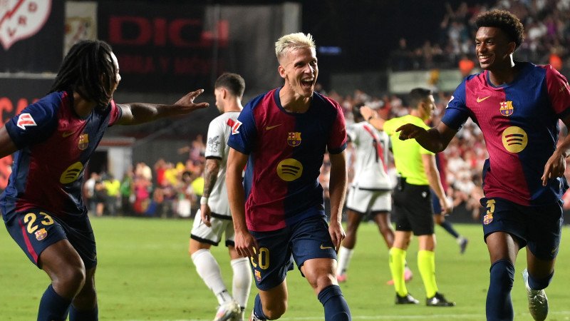 Traumdebut für Olmo! Barcelona zittert sich zu Auswärtssieg