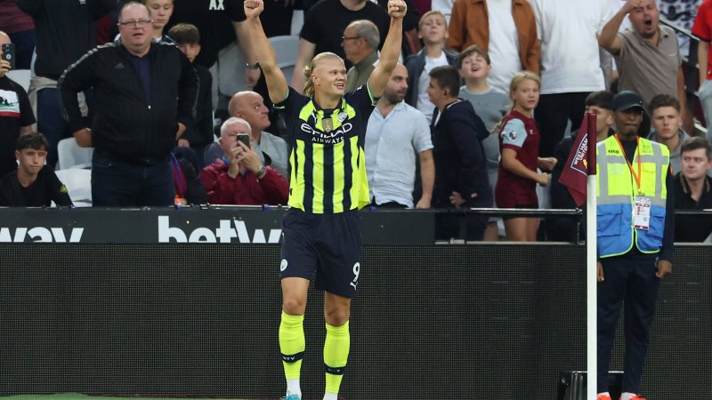 Haaland beschert Manchester City drei Punkte in London