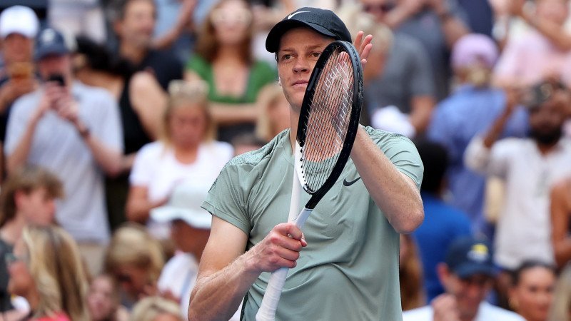 15 Asse! Souveräner Sinner steht im Achtelfinale der US Open