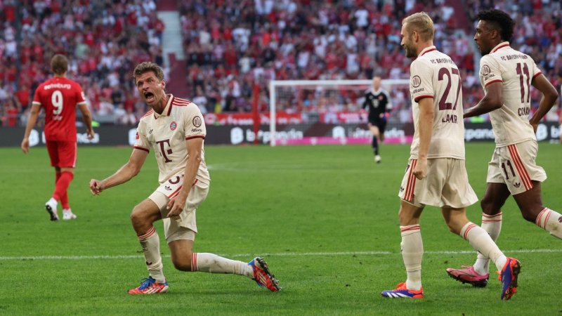 Bayern-Sieg! Thomas Müller vollendet Rekordeinsatz mit Tor