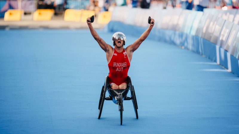 Triathlet Florian Brungraber: "Silber glänzt wie Gold"