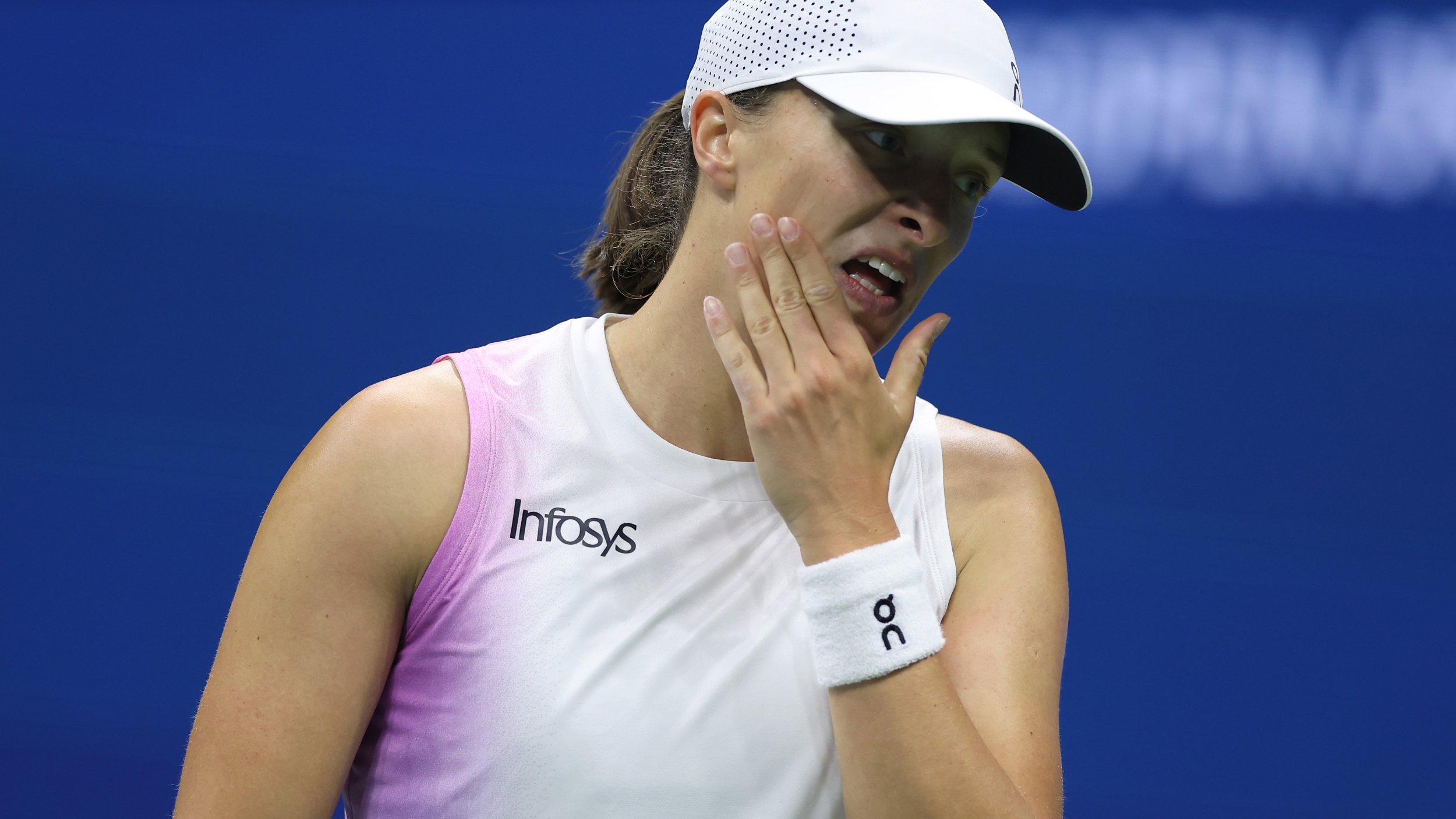 Swiatek scheitert bei den <a href='/de/daten/news/tennis/us-open/' class='tag'>US Open</a> an Pegula