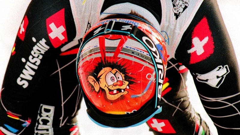 Die legendärsten Skihelme der Weltcupstars