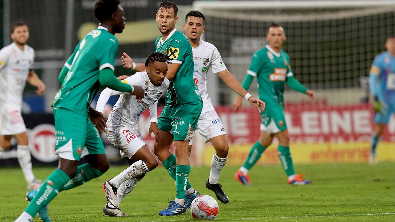 Debütant Wurmbrand sichert Rapid einen Punkt in Wolfsberg