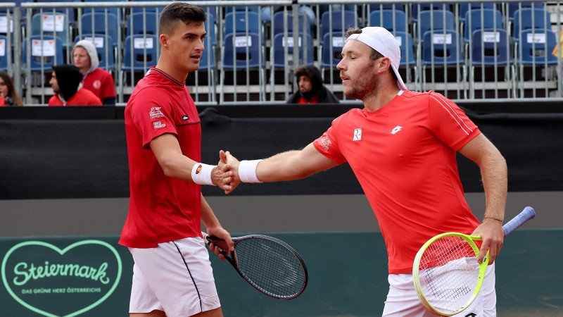 Makellos! Österreich fixiert Davis-Cup-Sieg über Türkei