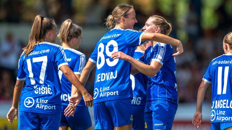 Auch bei den Frauen: Blau-Weiß Linz mit nächstem Derby-Sieg