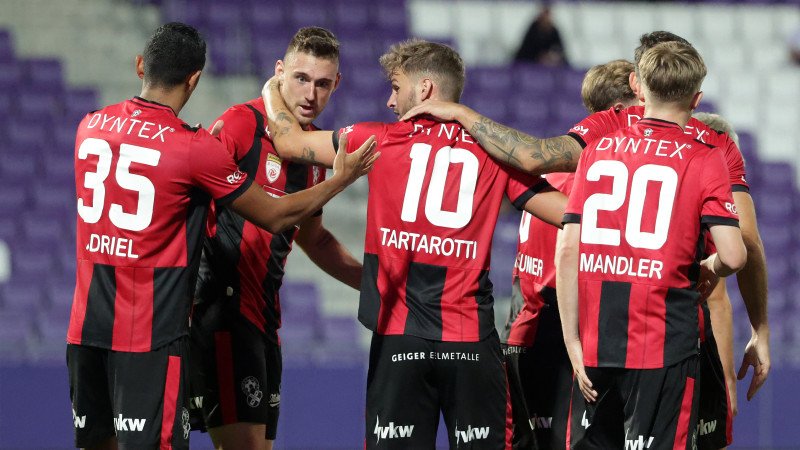 Knapper Auswärtssieg für <a href='/de/daten/news/fussball/sw-bregenz/' class='tag'>SW Bregenz</a> bei Stripfing