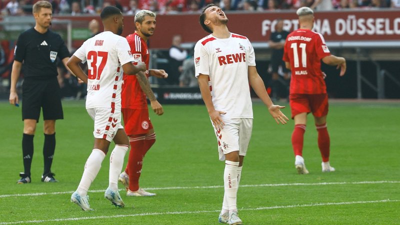 Strubers Köln schenkt im Derby gegen Düsseldorf Sieg her