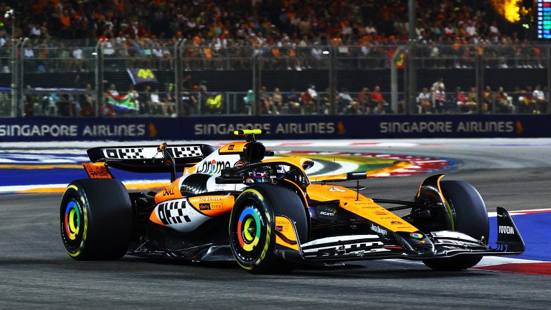 Norris triumphiert mit Gala-Vorstellung bei GP von Singapur