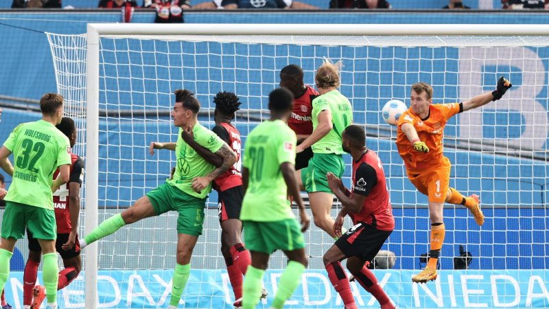 In der Nachspielzeit! Leverkusen biegt Hasenhüttls Wolfsburg
