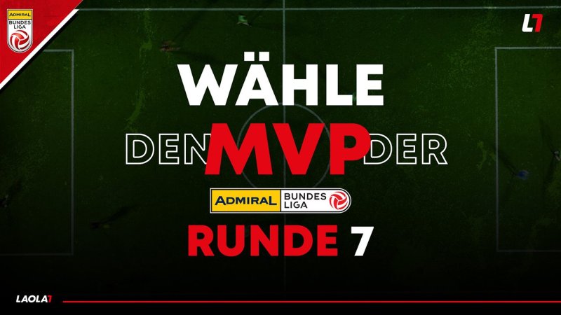 Wähle den MVP der 7. Runde der Bundesliga