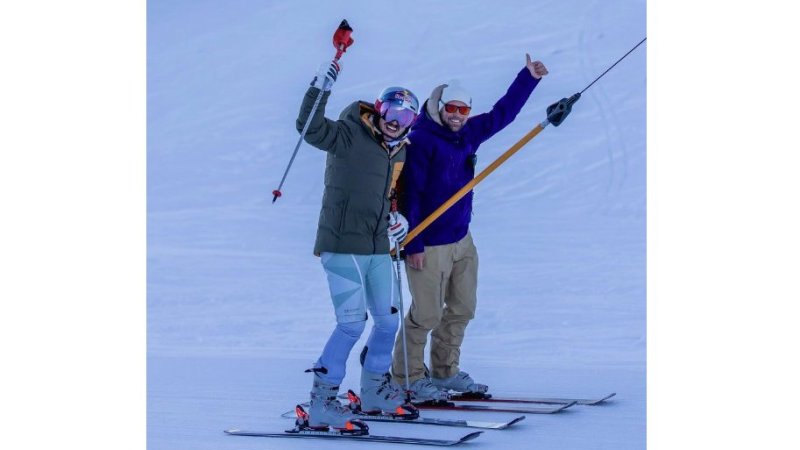 Zwischen Training und Social Media: Ski-Stars in den Anden
