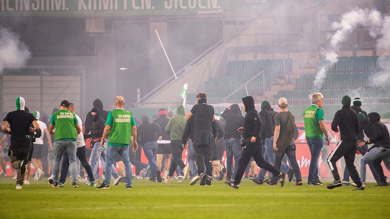 Nach Derby-Vorfällen: Rapid suspendiert einen Mitarbeiter