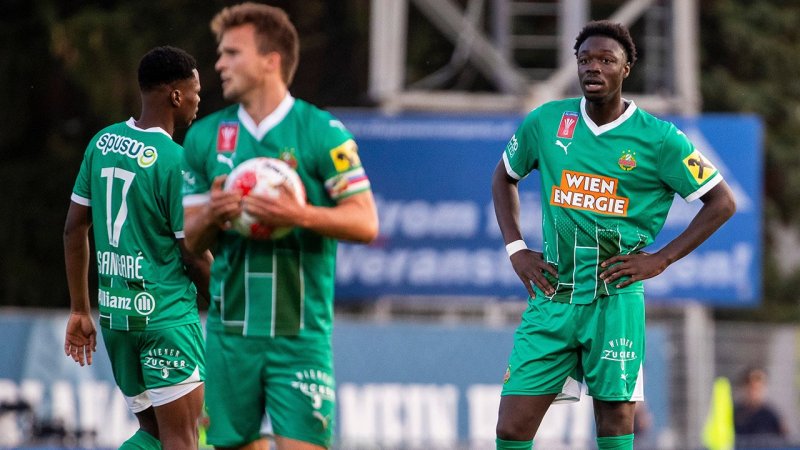 Rapid rettet sich: "Ansprache war kurz, intensiv, deutlich"