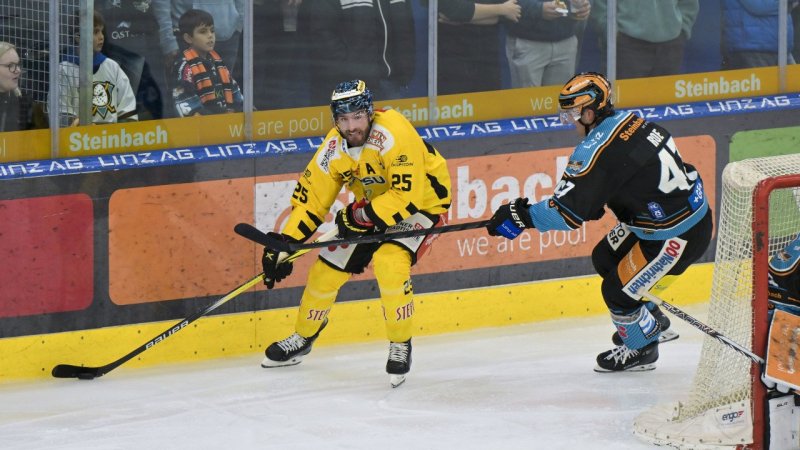 Trotz Führung: Black Wings Linz weiter punktelos