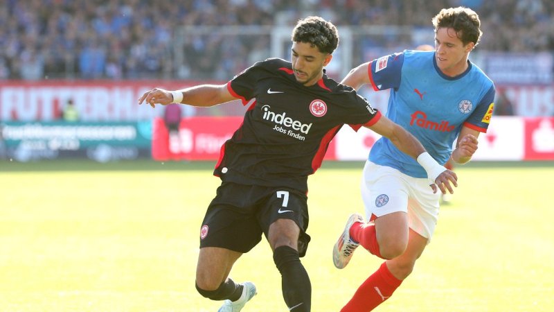Eintracht Frankfurt betreibt in Kiel Wiedergutmachung