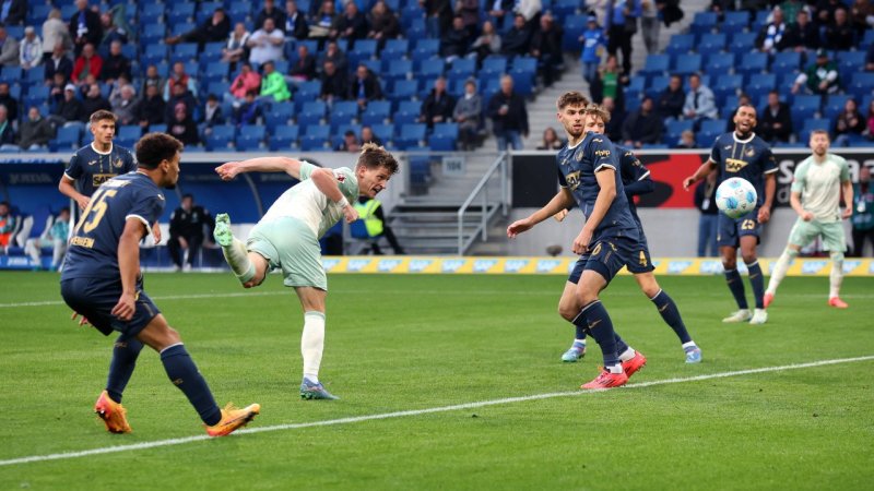 Mega-Comeback! Bremen gewinnt nach Drei-Tore-Rückstand