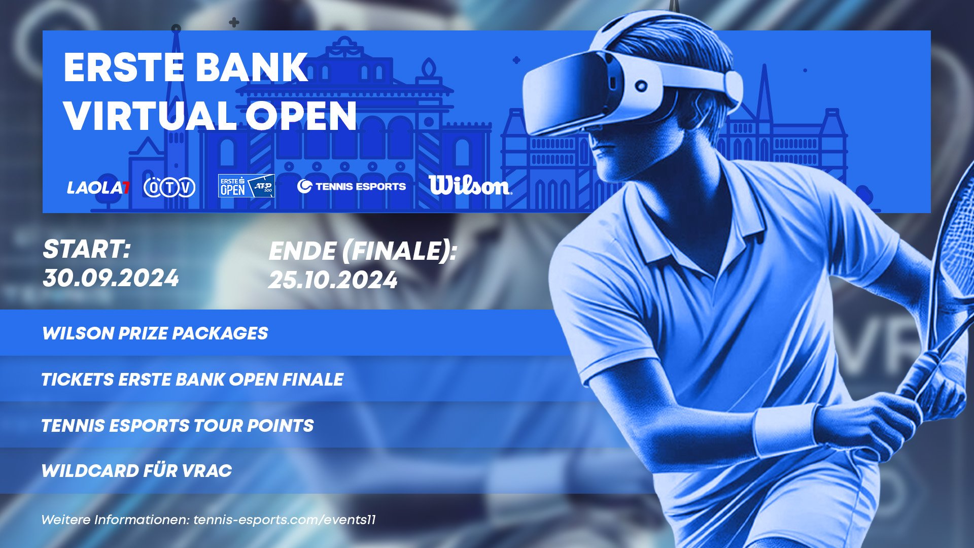 LAOLA1 präsentiert die Erste Bank Virtual Open
