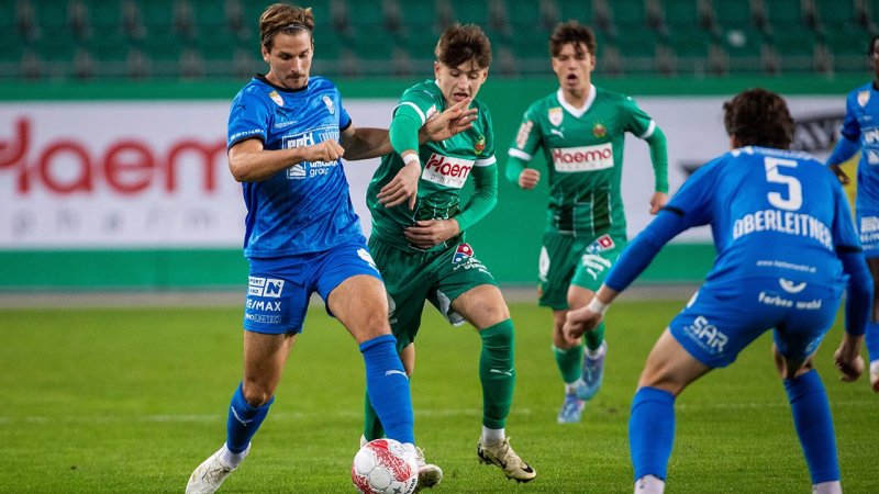 Heimserie von Rapid II hält auch gegen Amstetten