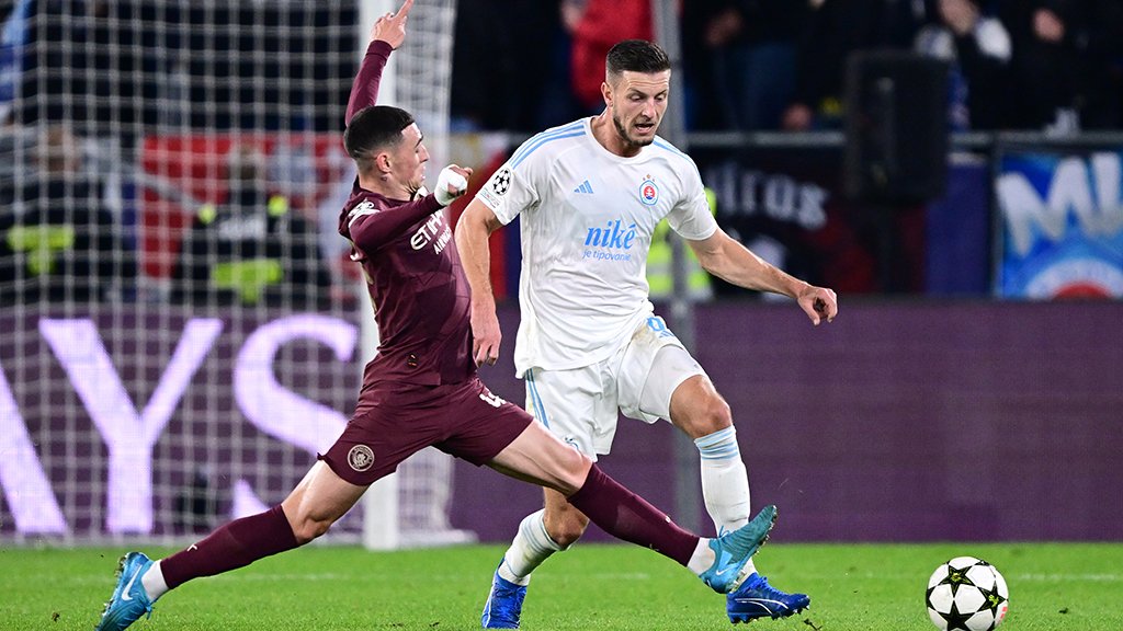 Wimmer ist mit Slovan gegen ManCity chancenlos