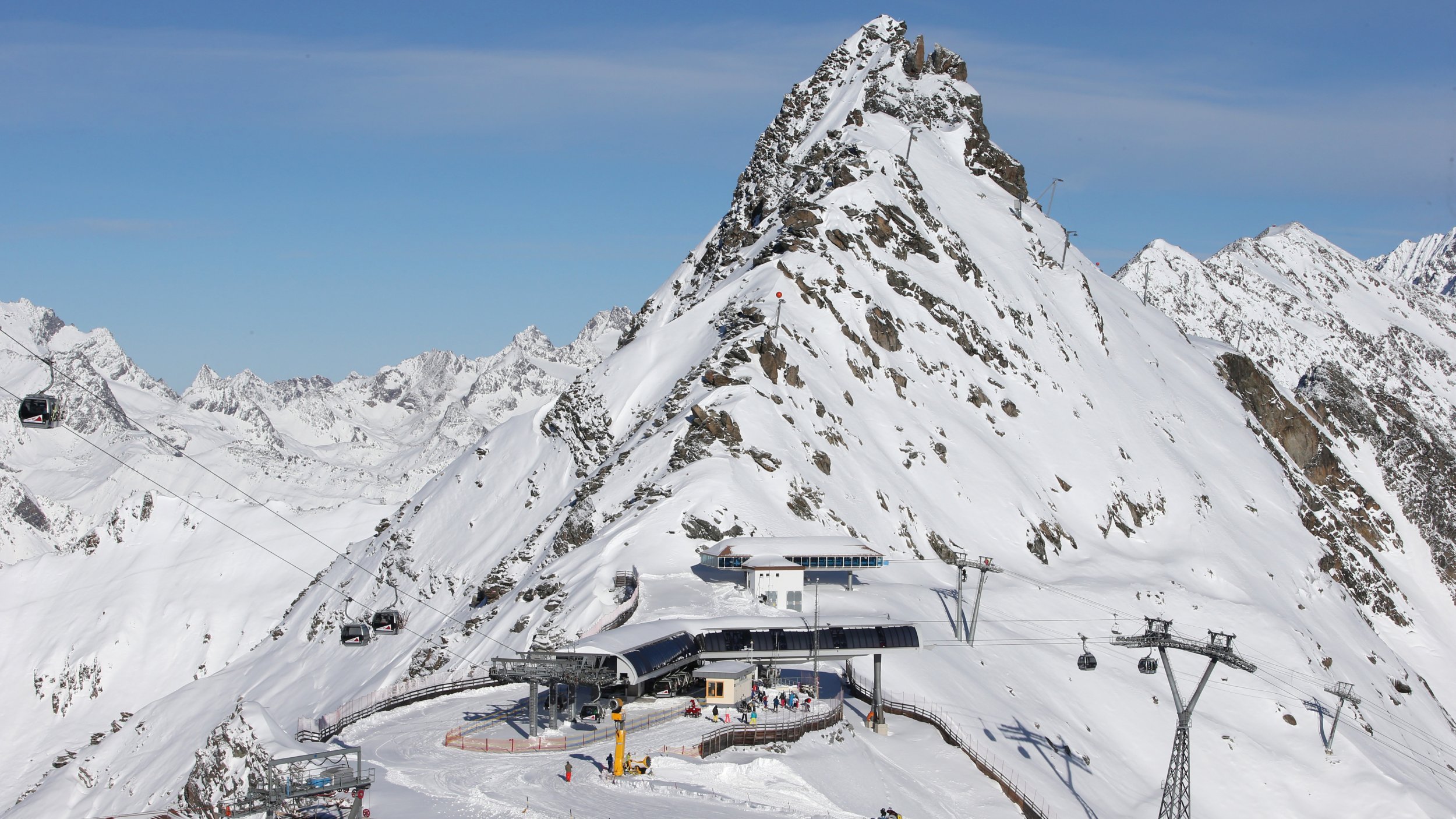 Der Winter bietet viele neue Attraktionen in den Skigebieten