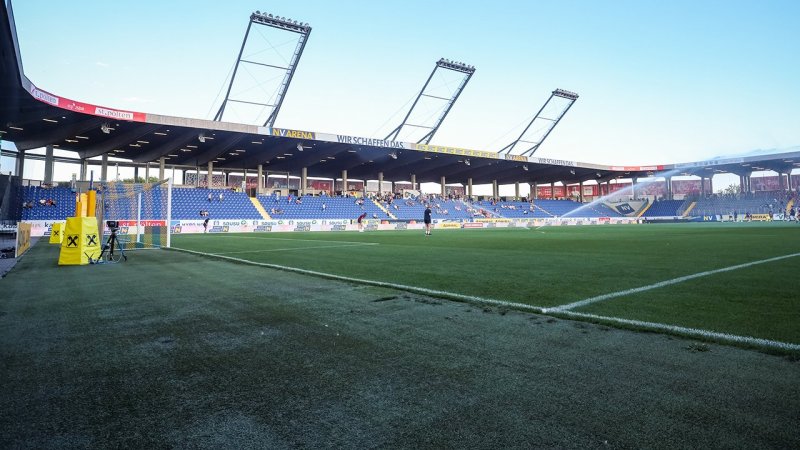 St. Pölten gegen Liefering nicht in NV Arena