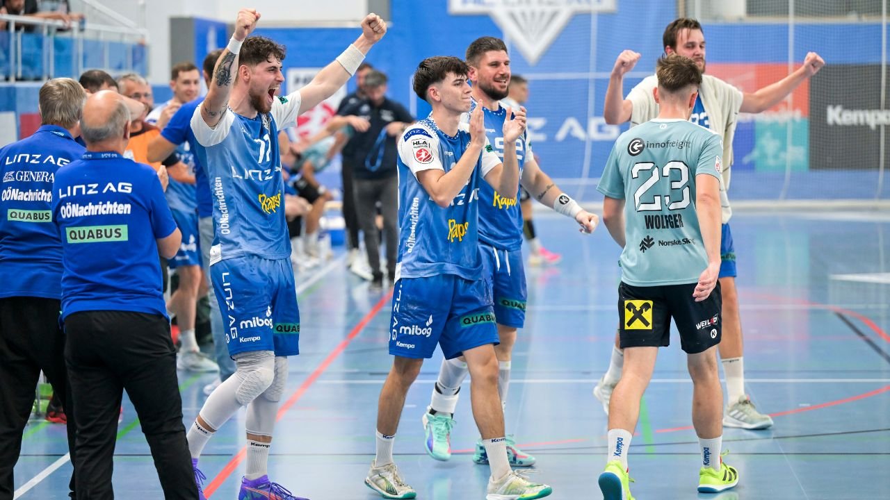 HC Linz überrascht BT Füchse, HC Hard fertigt HSG Graz ab