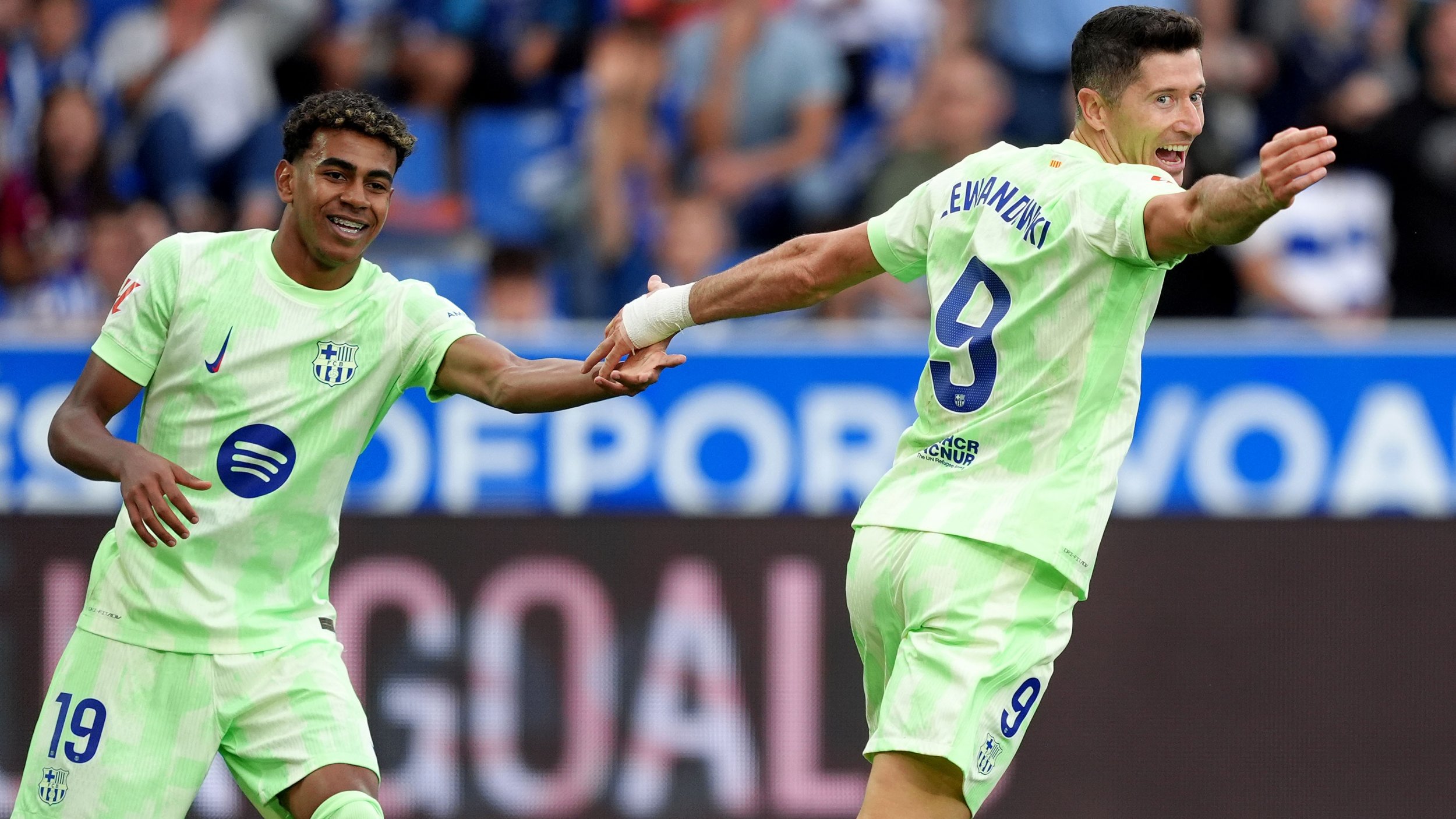 Hattrick! Lewandowski schießt Barca zum Sieg