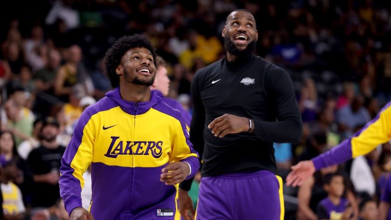 LeBron James und Sohn Bronny schreiben NBA-Geschichte