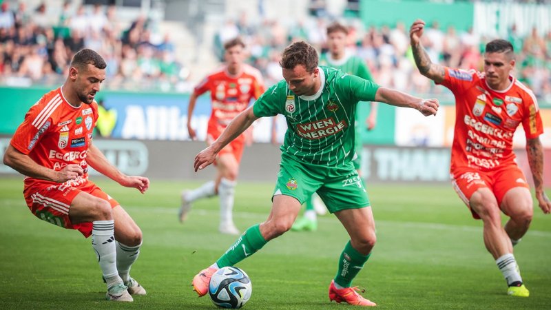 Hartberg als Rapid-Angstgegner? Klauß: "Hat wenig Bedeutung"